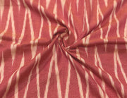 Peach Ikkat Cotton 3 Piece Set