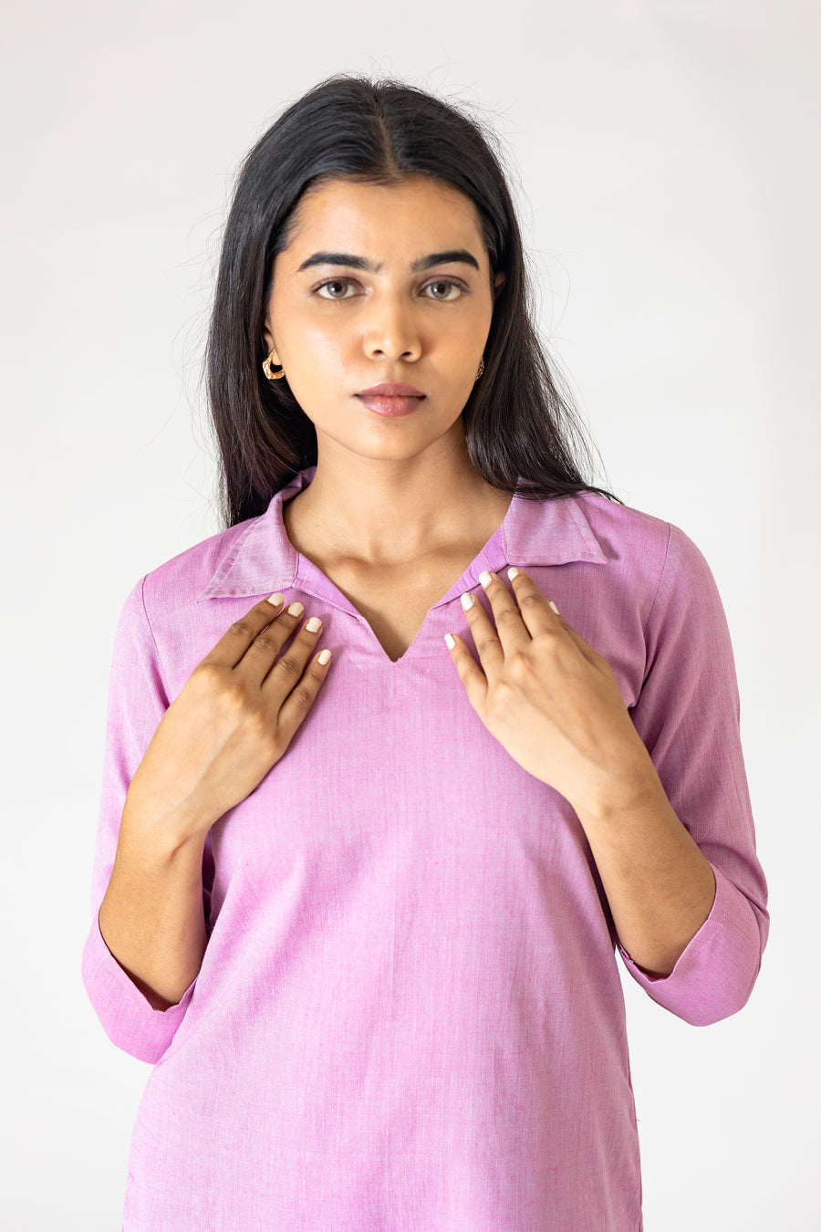 Lilac cotton co-ords