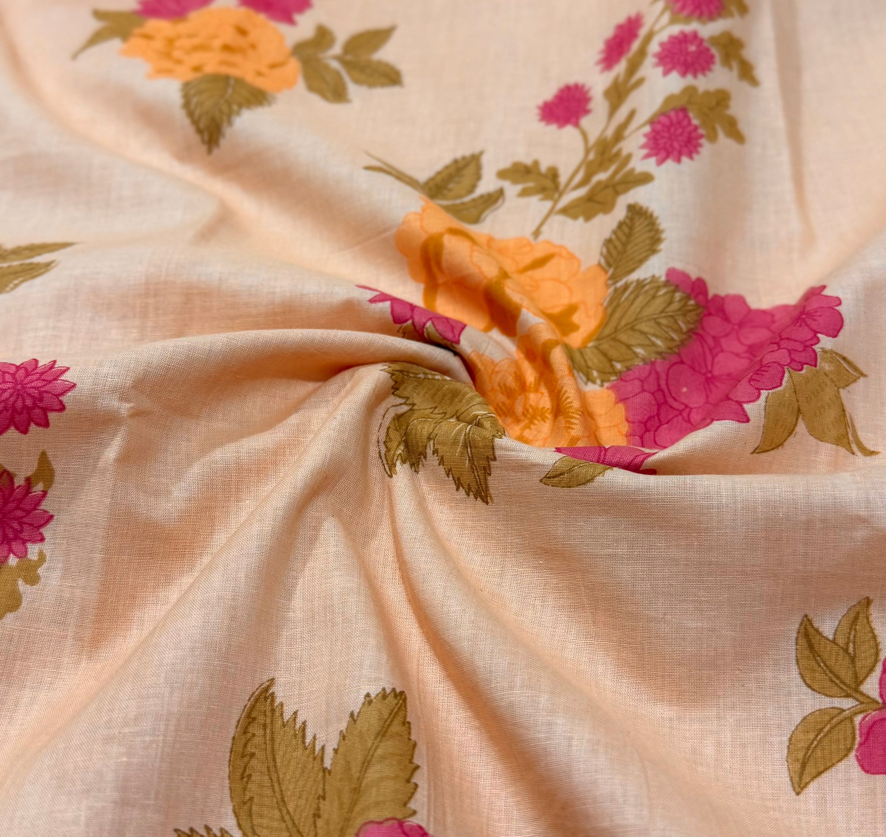 Peach Cotton 3 Piece Set