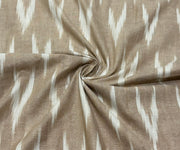 Beige Ikkat 3 Piece Set