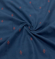 Blue Handloom Cotton 3 Piece Set