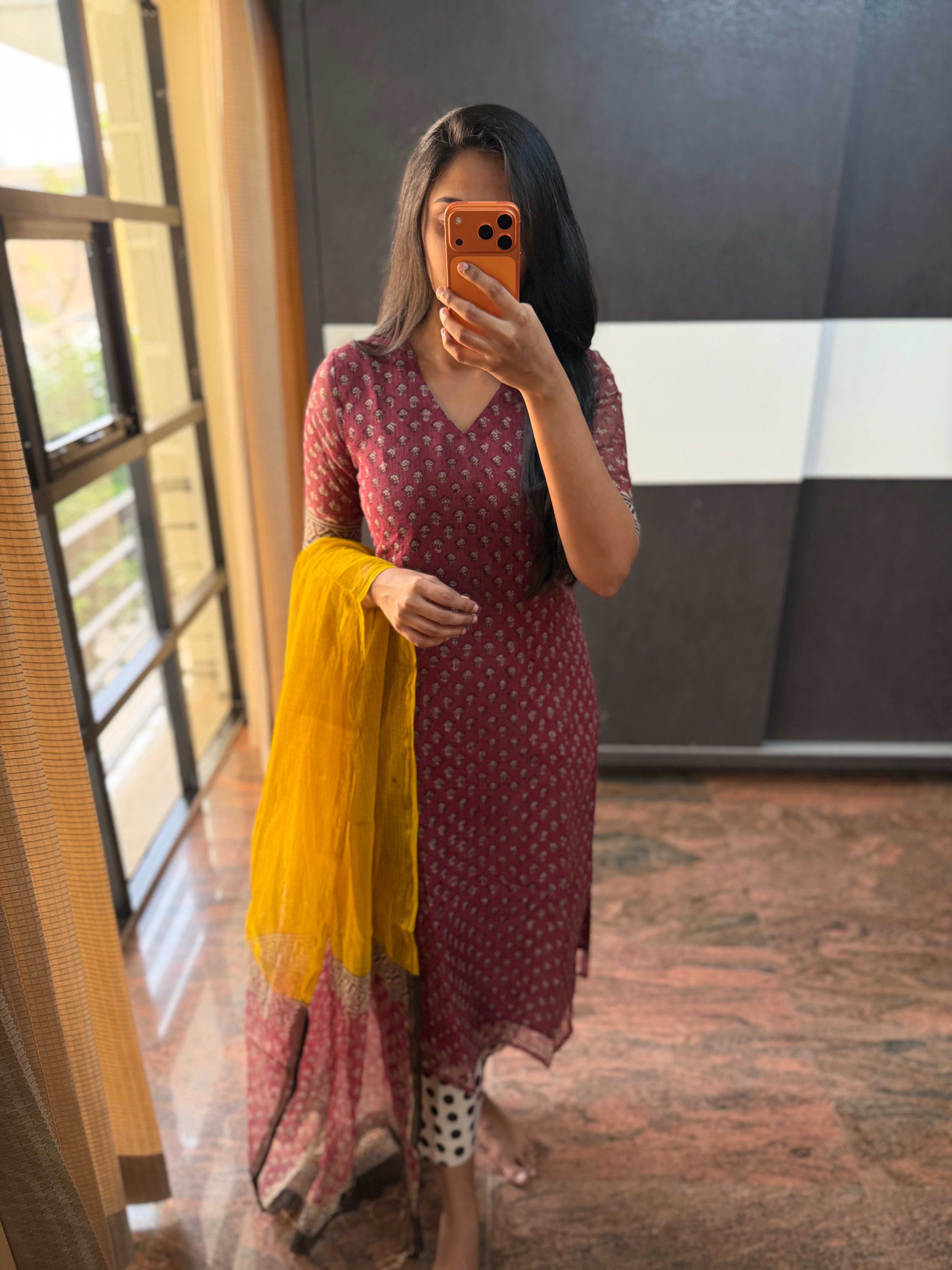 Redish Pink Kota 3 Piece Set