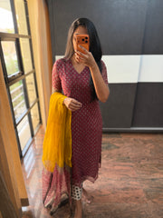 Redish Pink Kota 3 Piece Set