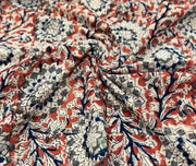 Rust Kalamkari Co-Ords