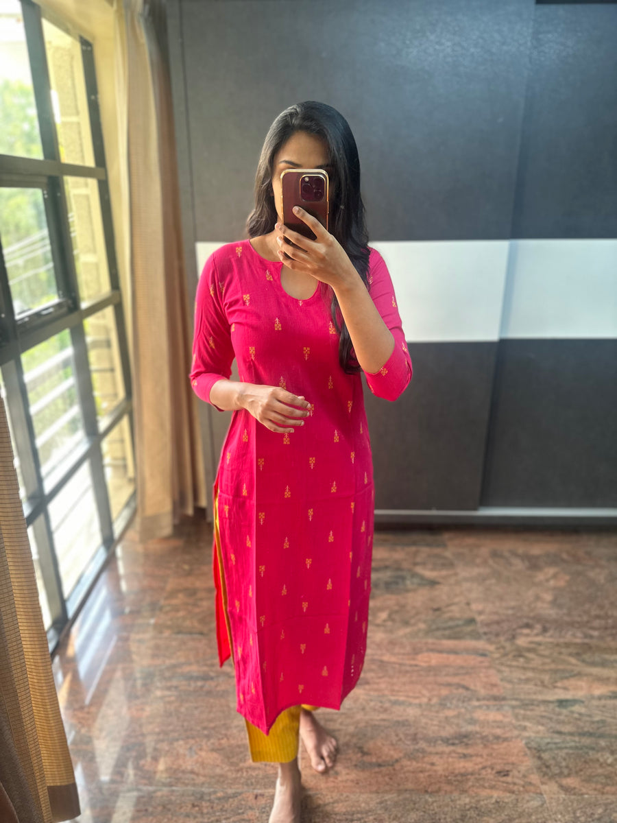 Pink Handwoven Co-Ords