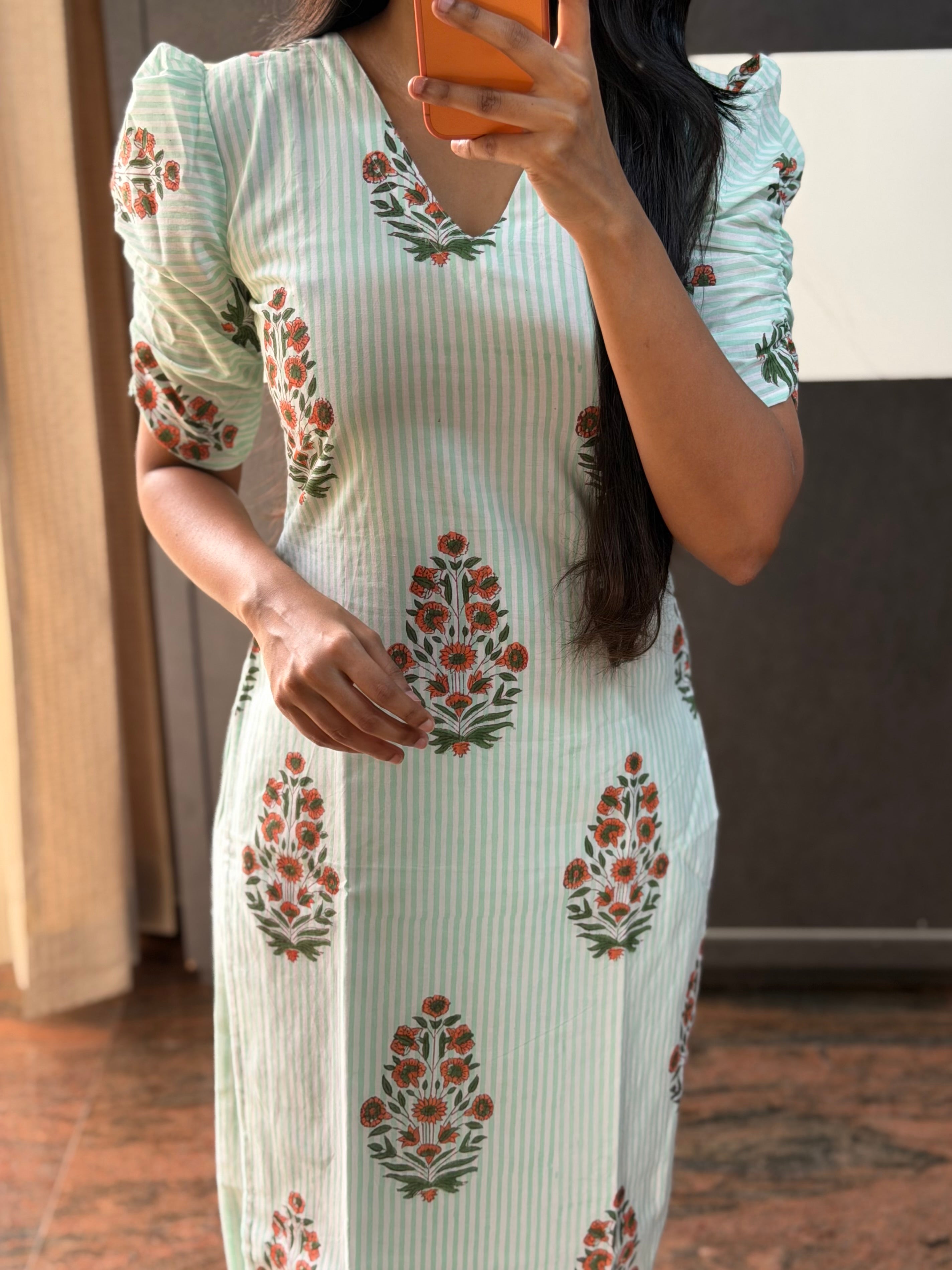Sea Green Cotton Set