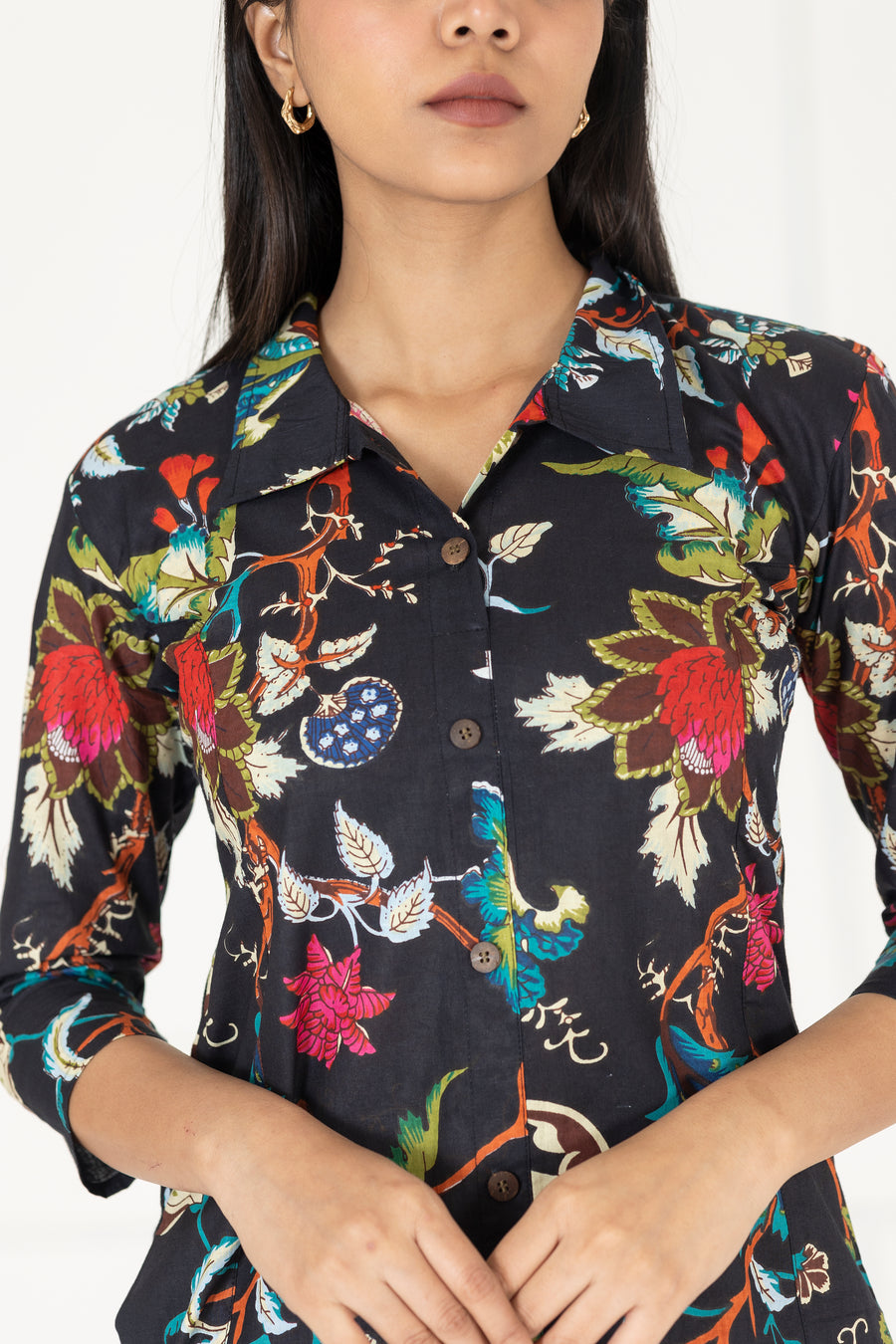Black Floral Co-ords