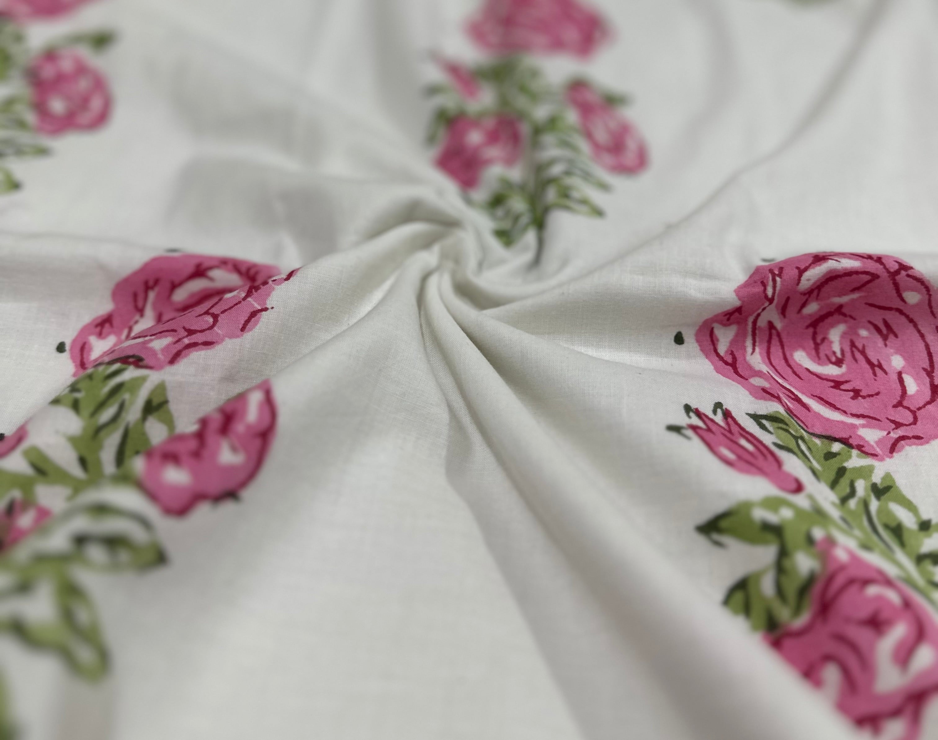 Pink Rose Cotton Co-ords