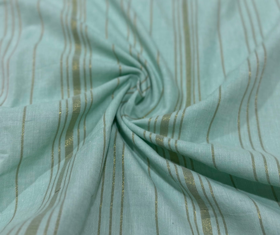 Iceblue Cotton Co-Ords