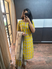 Yellow Cotton Set