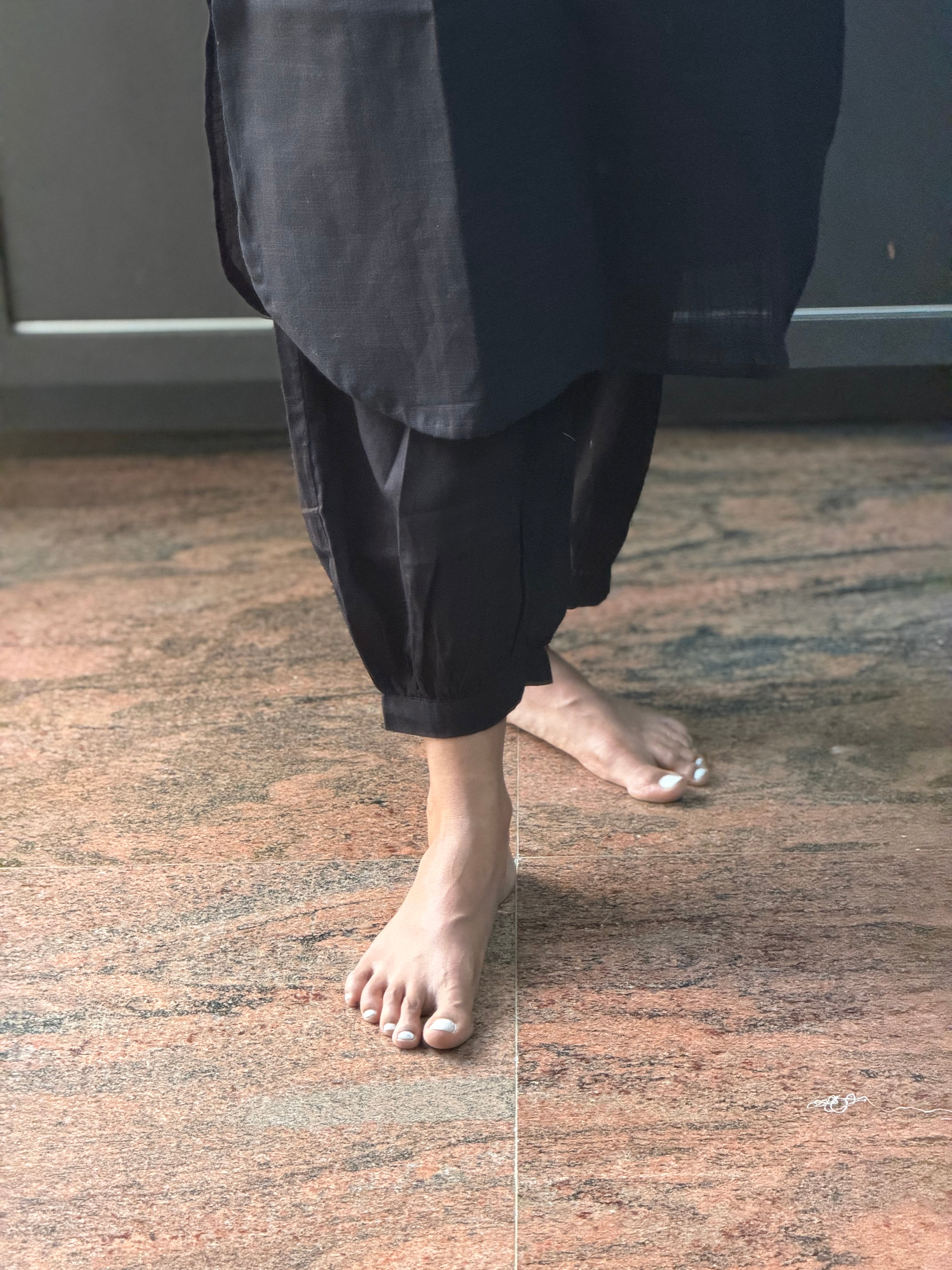 Black Cotton Co-Ords