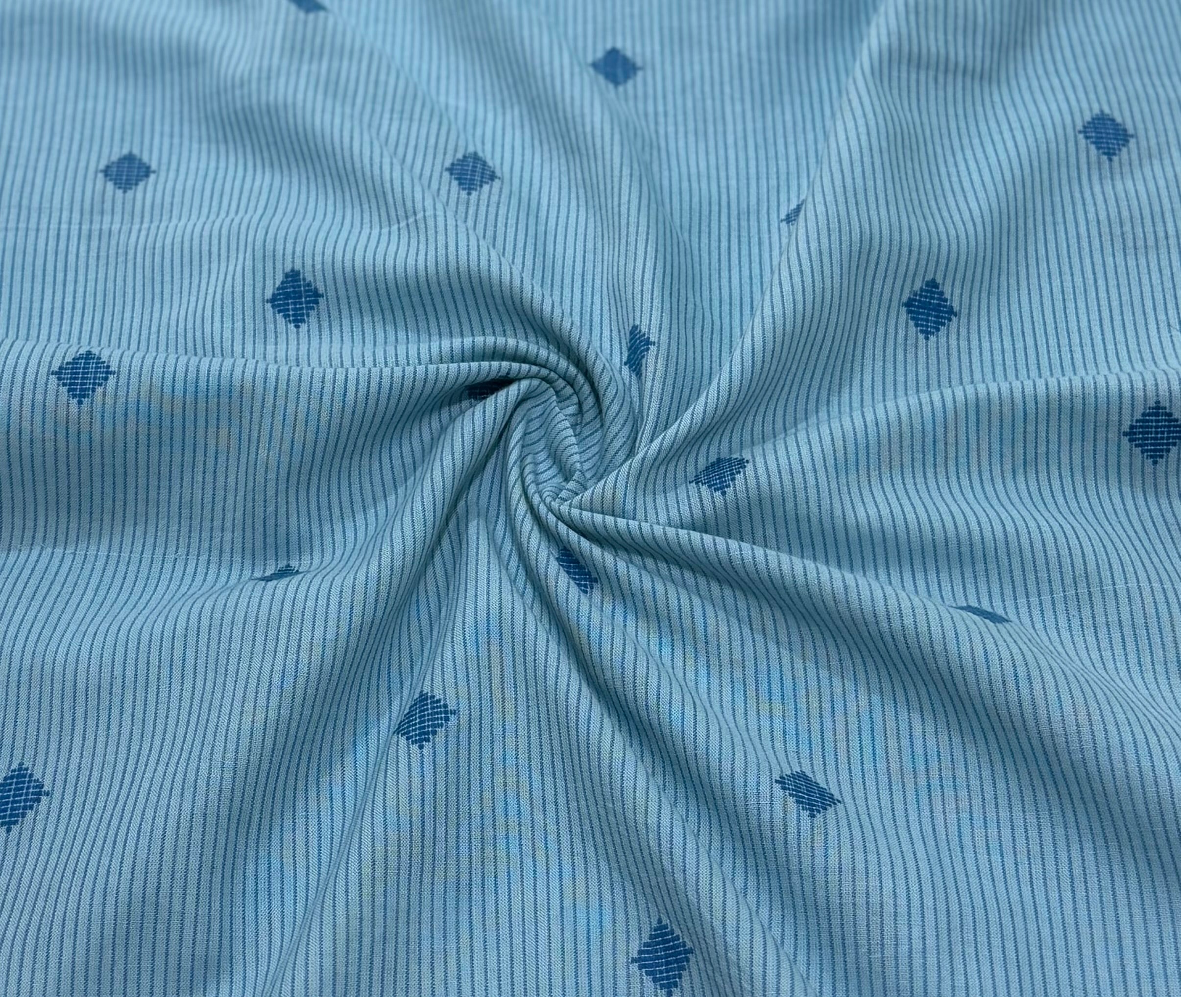 Blue Top with Kota dupatta