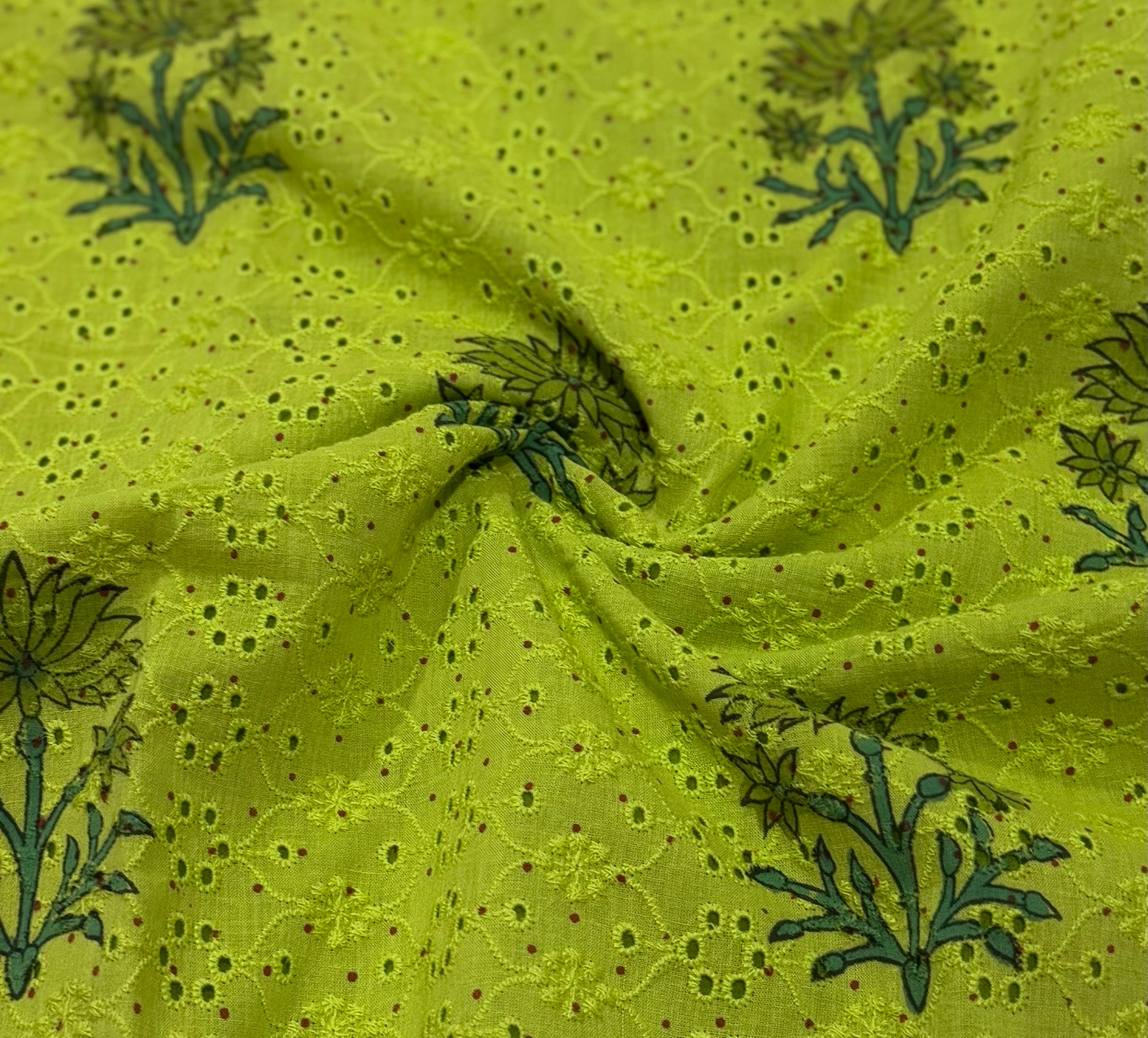 Parrot Green Hakoba Set