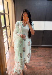 Sea Green Cotton Set