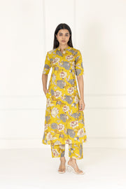 Green Floral Co-Ords