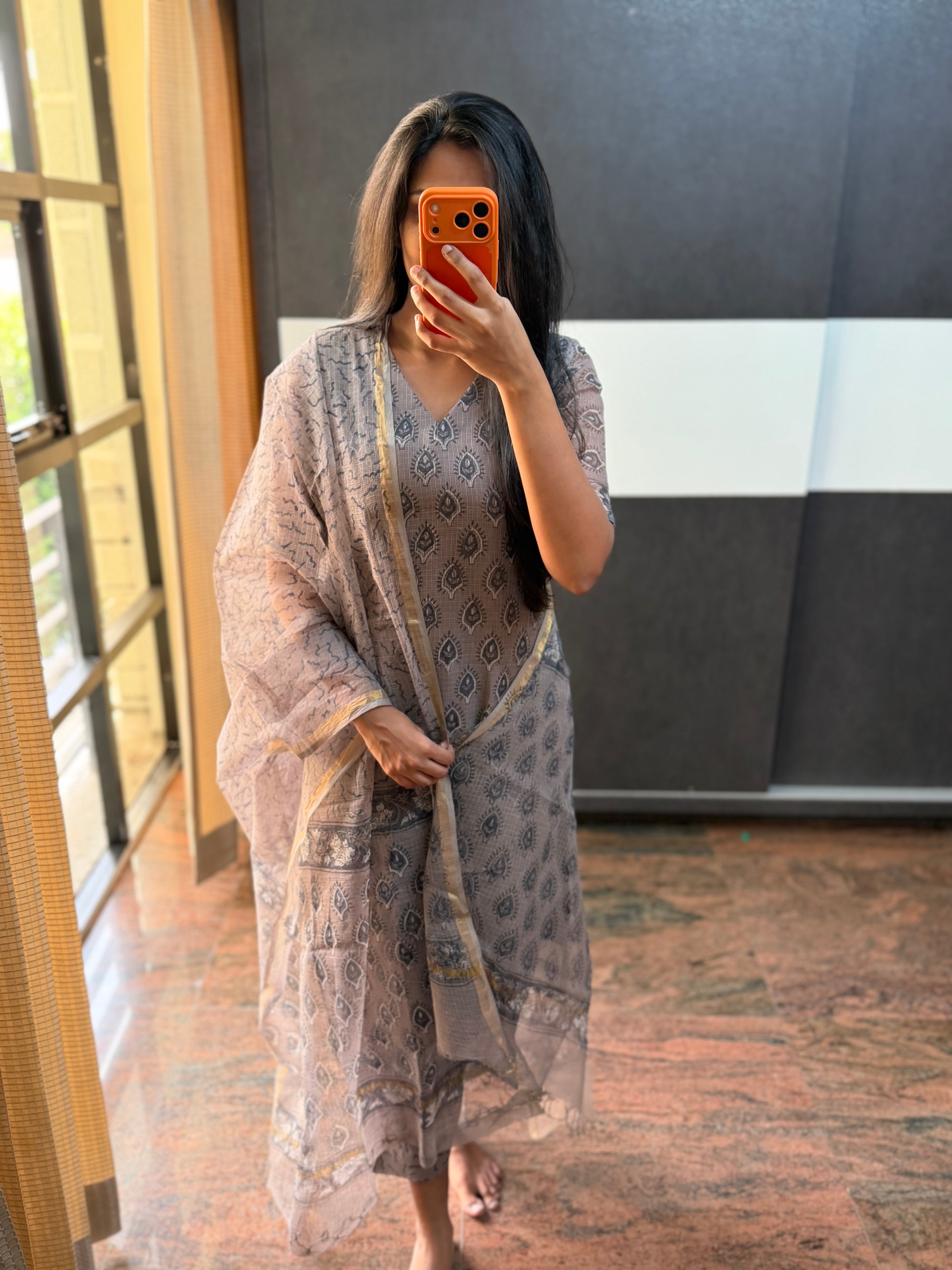 Muted Taupe Kota 3 Piece Set