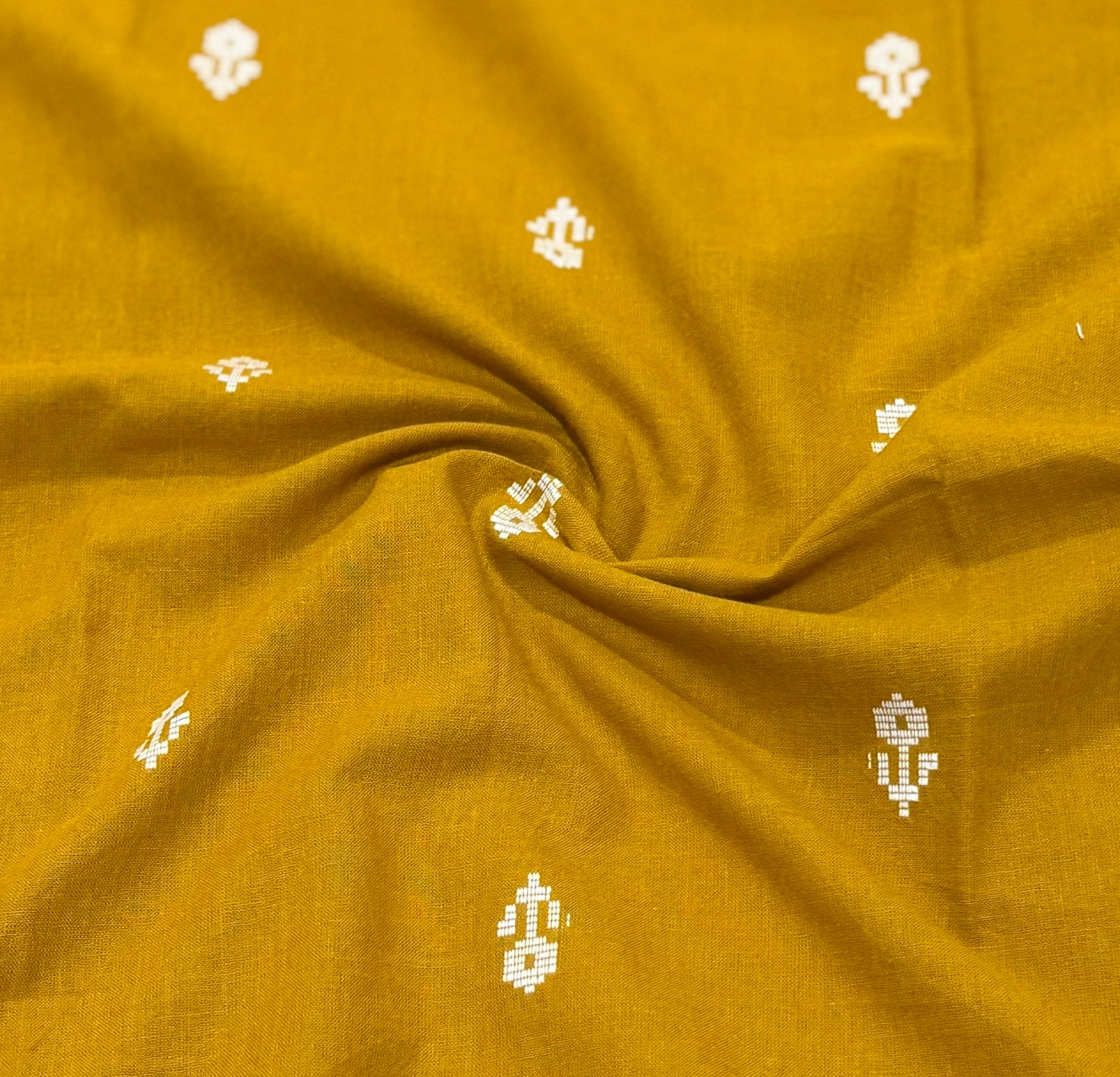Mustard Handloom Co-ords