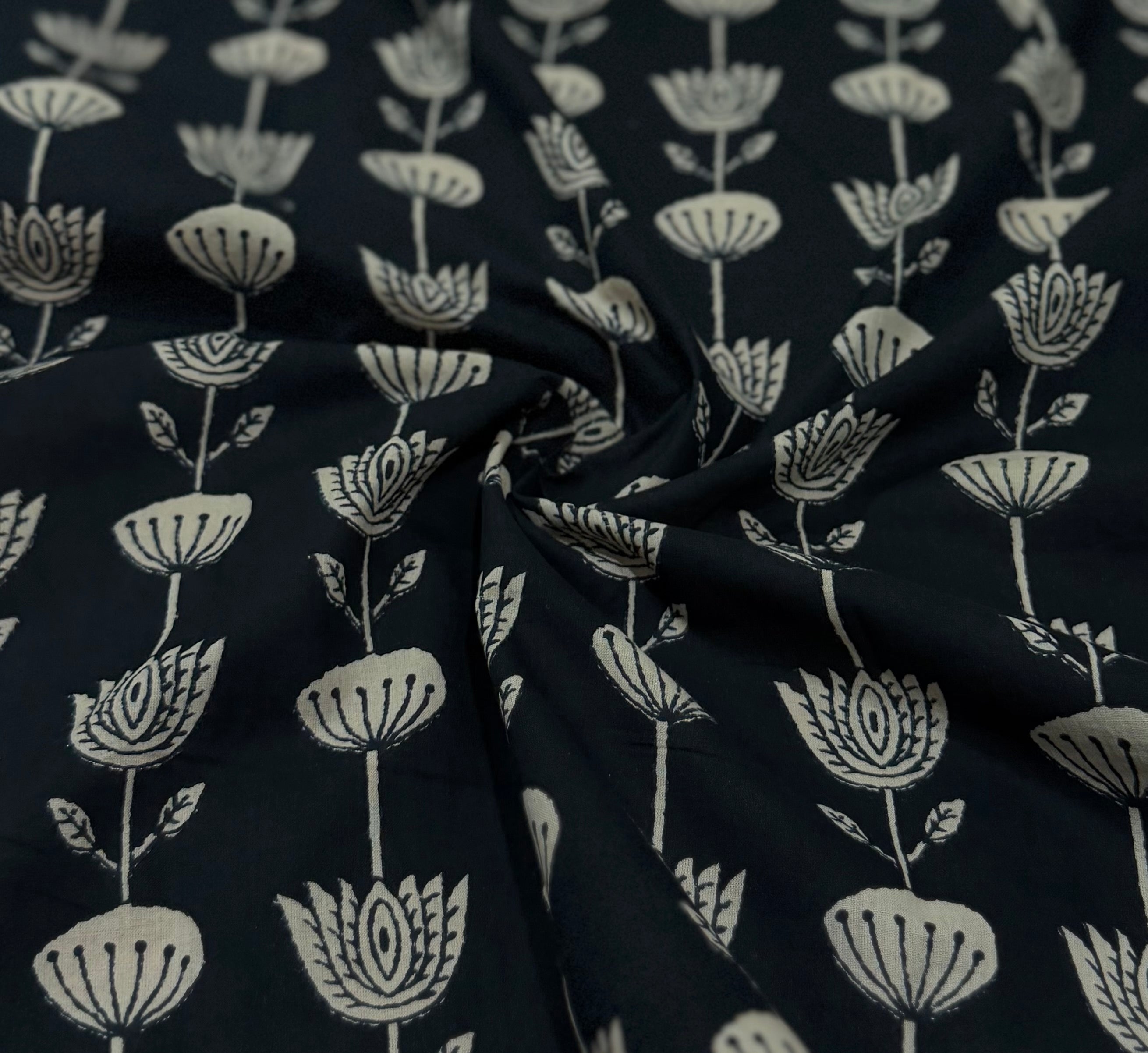 Black Block printed Set