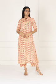 Geometric printed Co-Ords