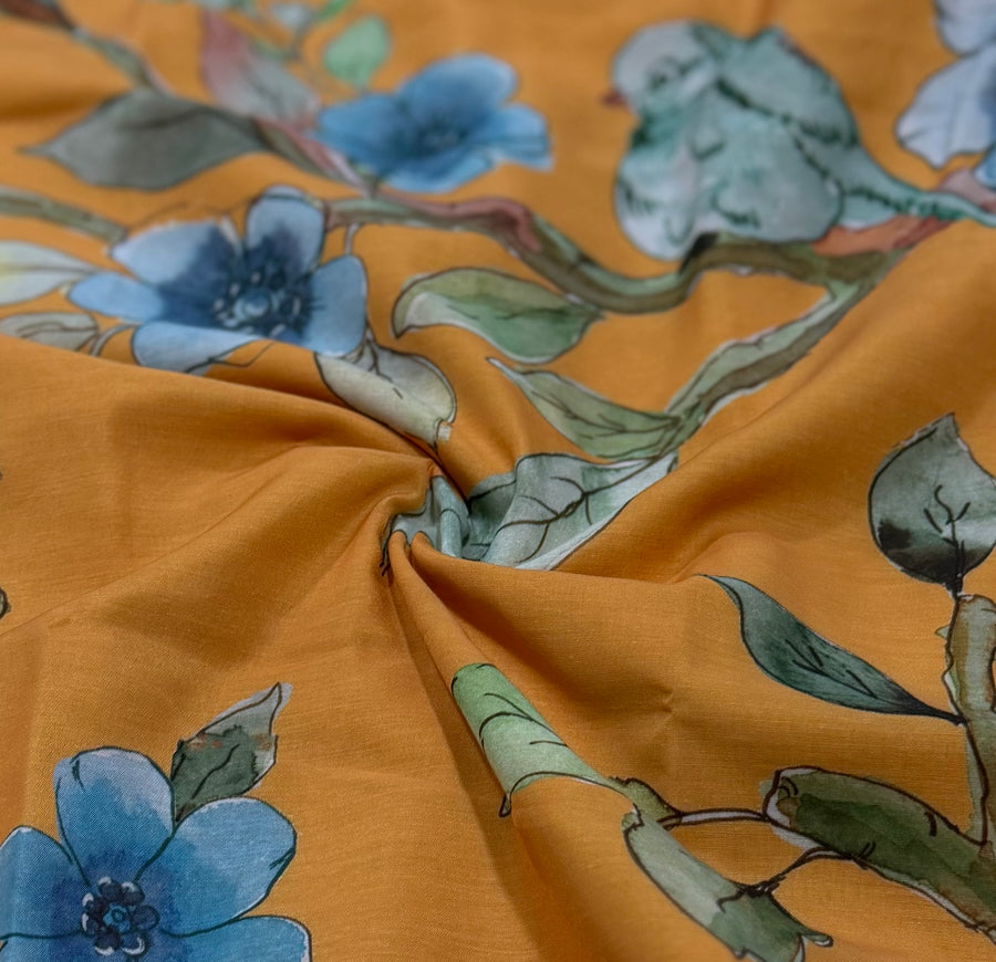 Muskmelon Cotton Mul Co-Ords