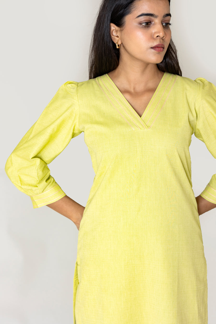 Pastel green cotton co-ords