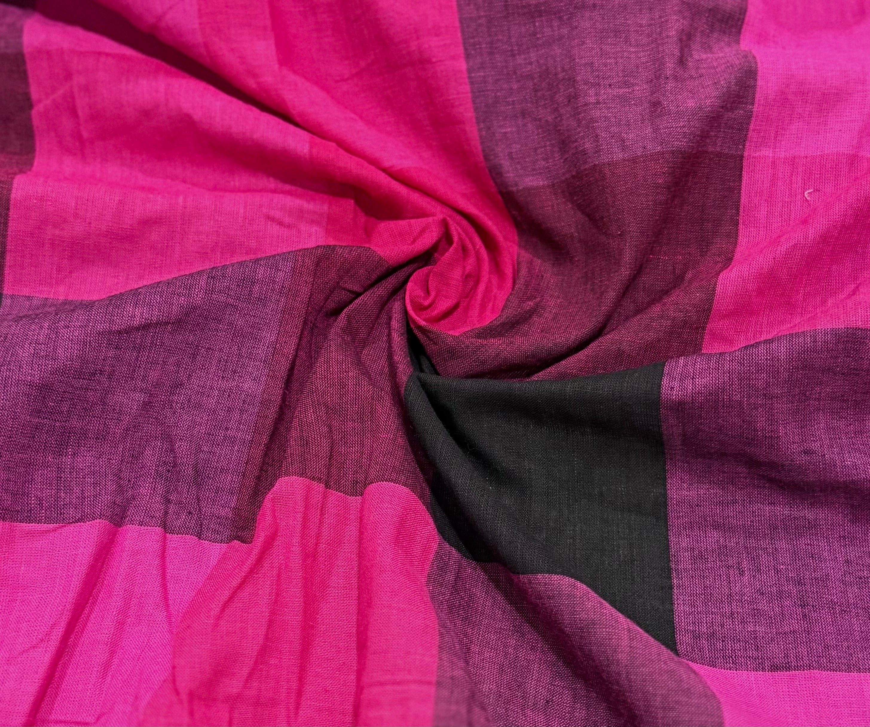 Pink checks Dress