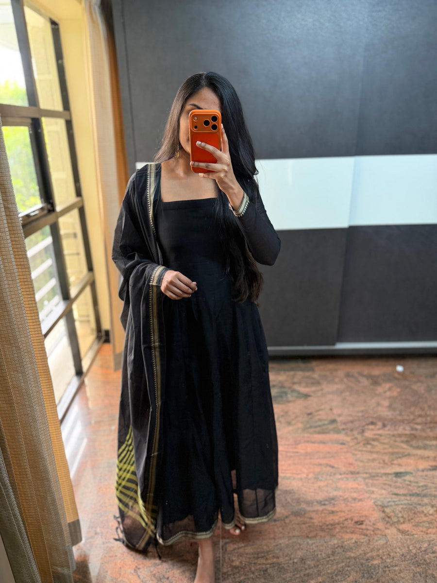 Black Narayanpet Anarkali