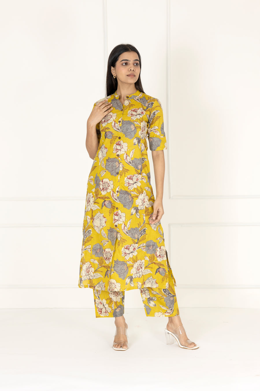 Green Floral Co-Ords