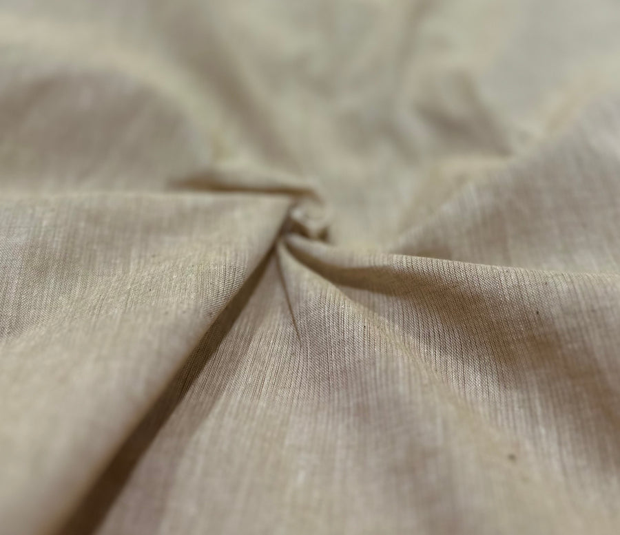 Beige Cotton Suit Set