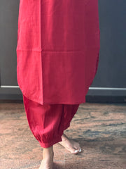 Red Cotton Co-Ords