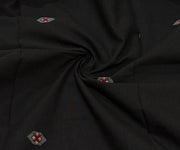 Jamdani Black Kurta