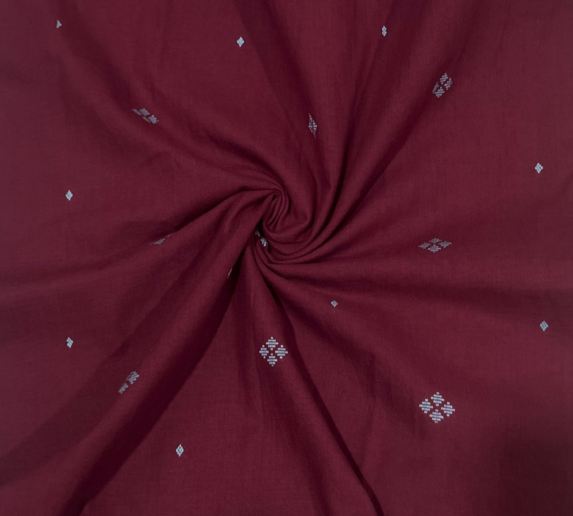 Maroon Handloom Set