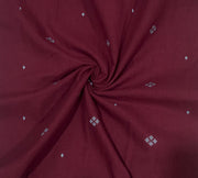 Maroon Handloom Set