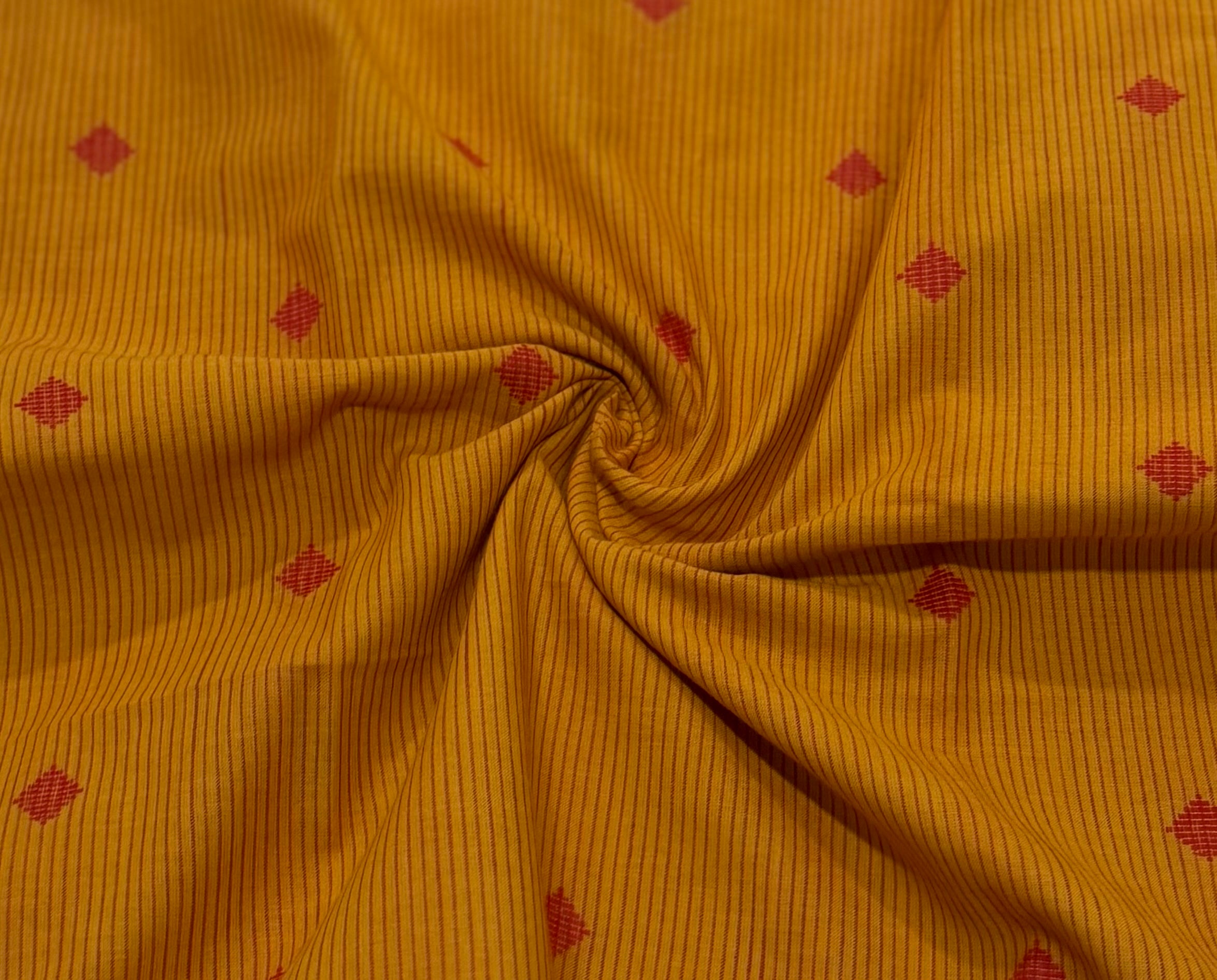 Mustard Yellow top with Kota dupatta