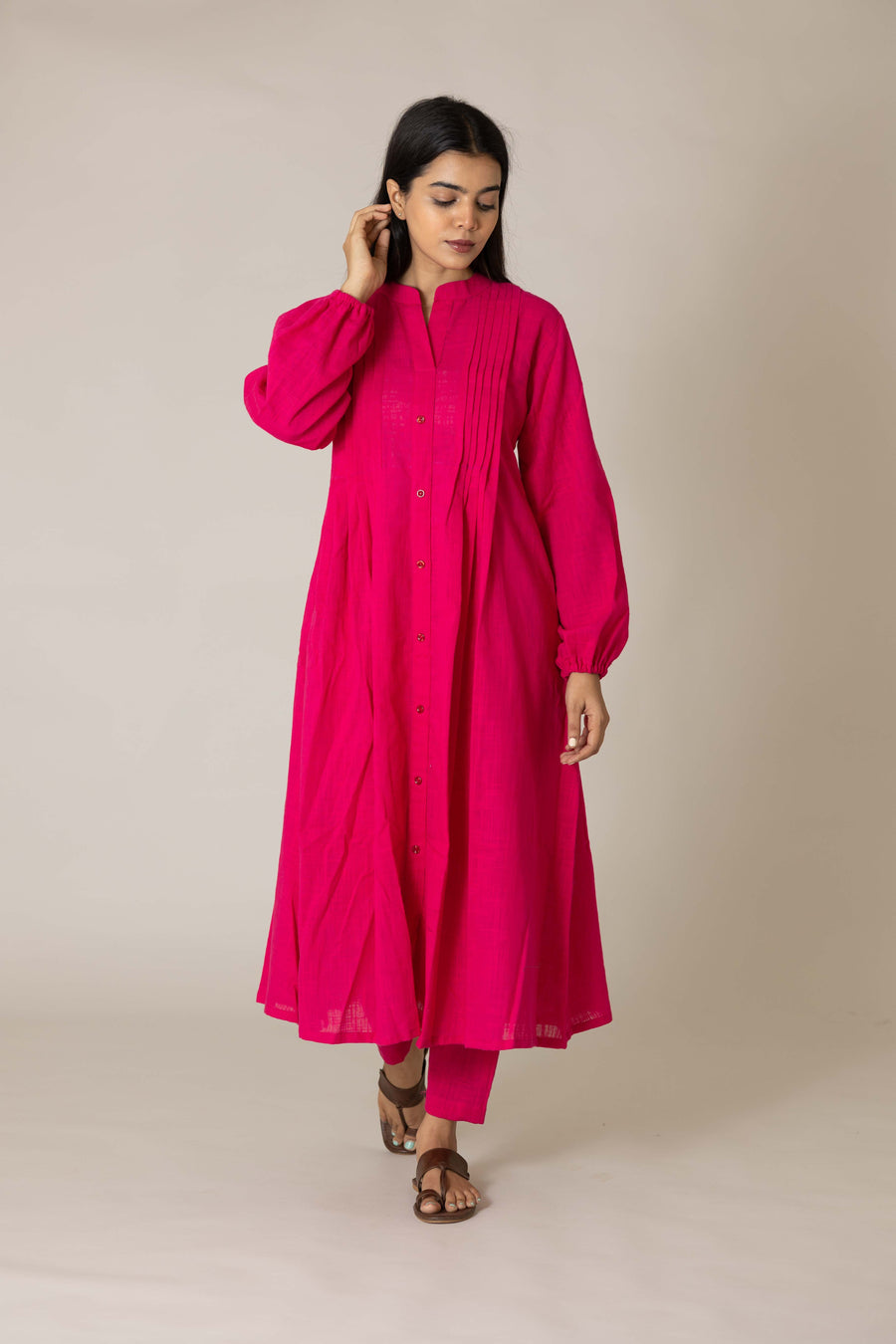 Hot Pink Cotton Co-Ords