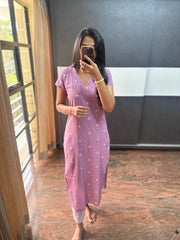 Lilac Cotton Co-ords