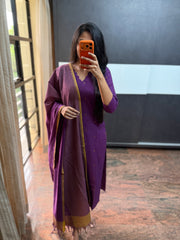 Purple Handloom Set