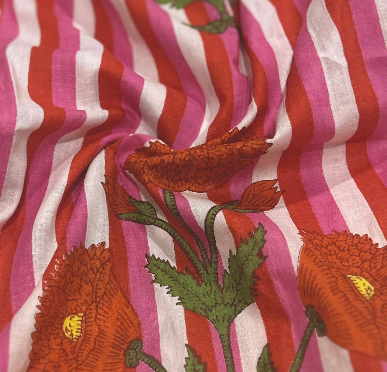 Pink Mughal Print Cotton Co-Ords