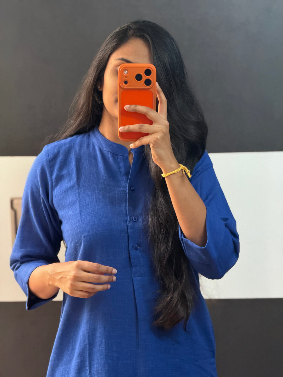 Blue Cotton Co-Ords