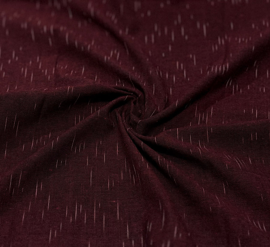 Maroon Ikkat Top & Dupatta