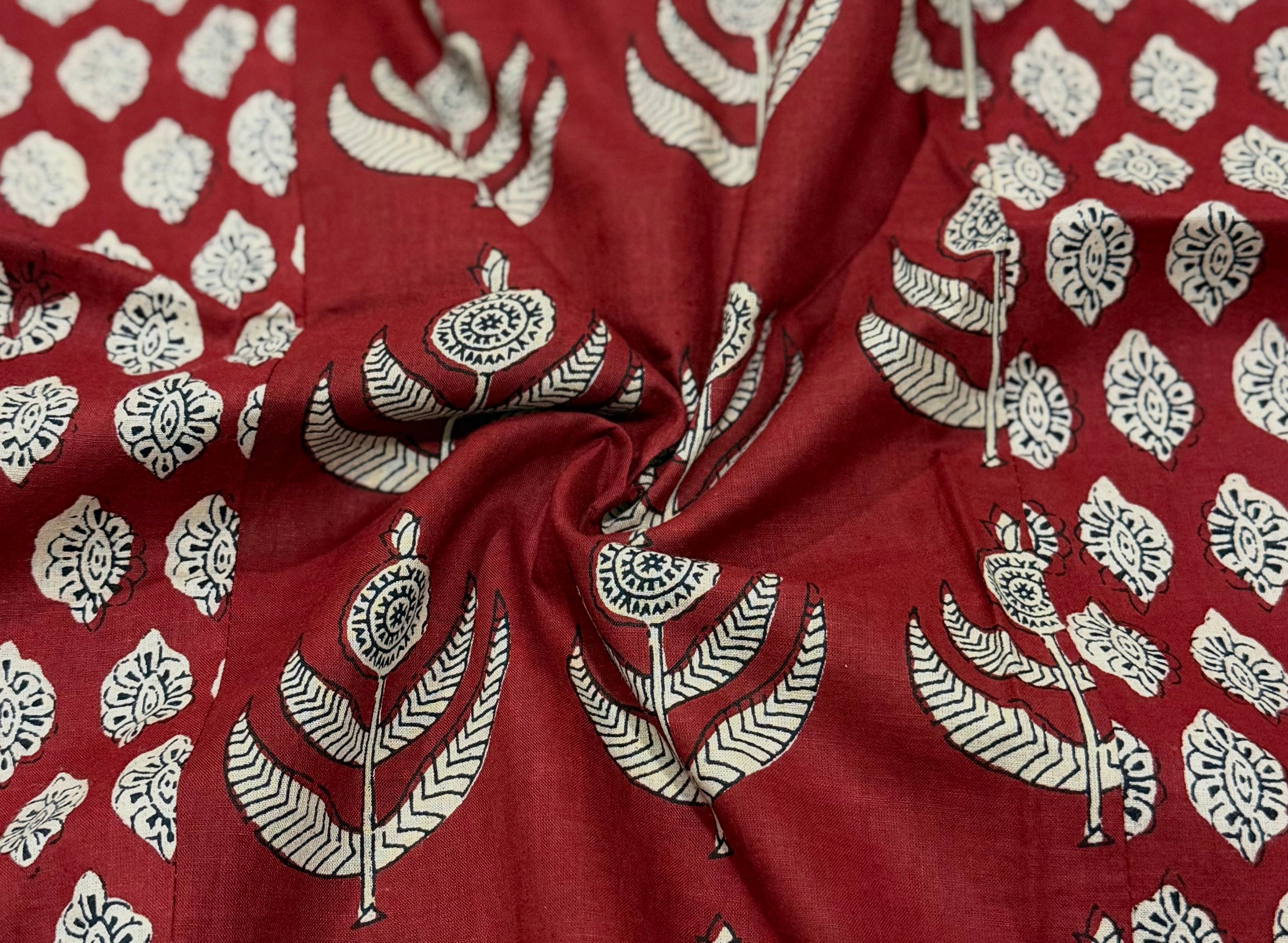 Red Patch Kurta