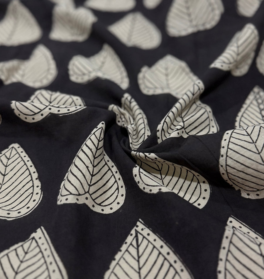 Black Leaf Cotton Co-Ords
