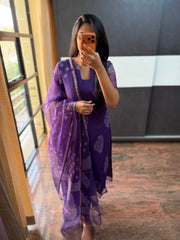 Purple Kota 3 piece Set