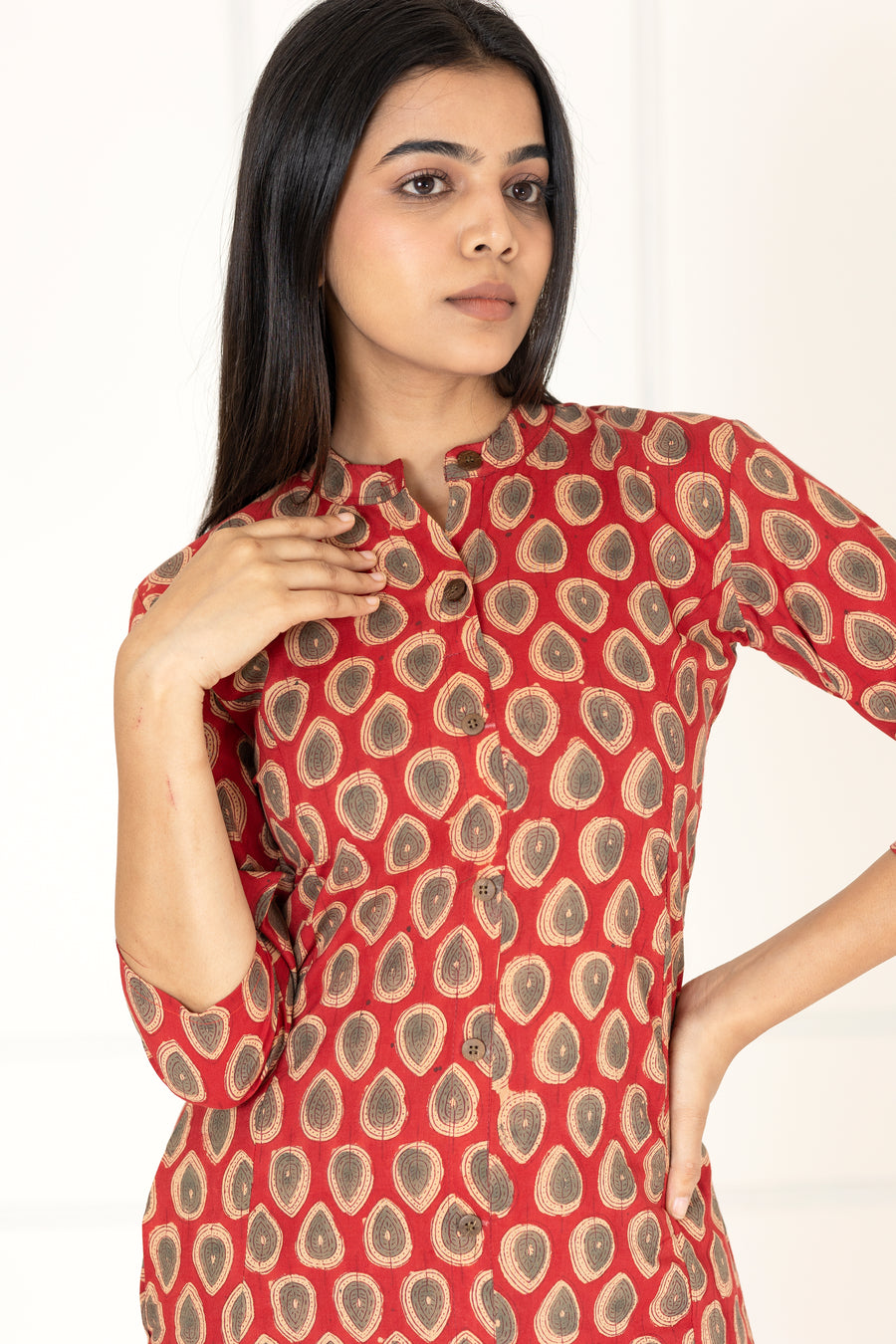 Red Floral Co-Ords