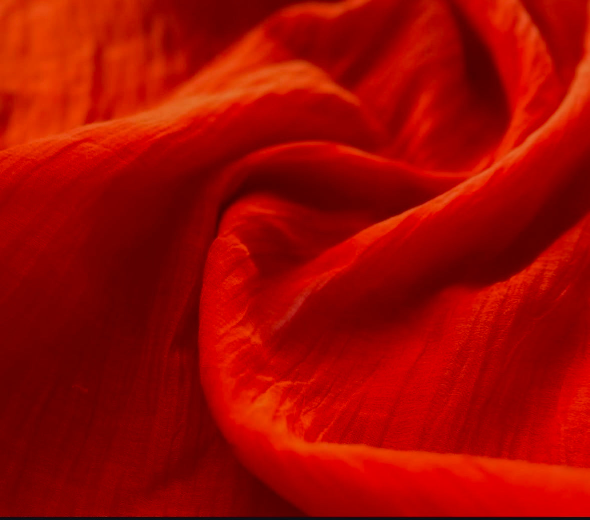 Orange Chanderi top with Kota dupatta