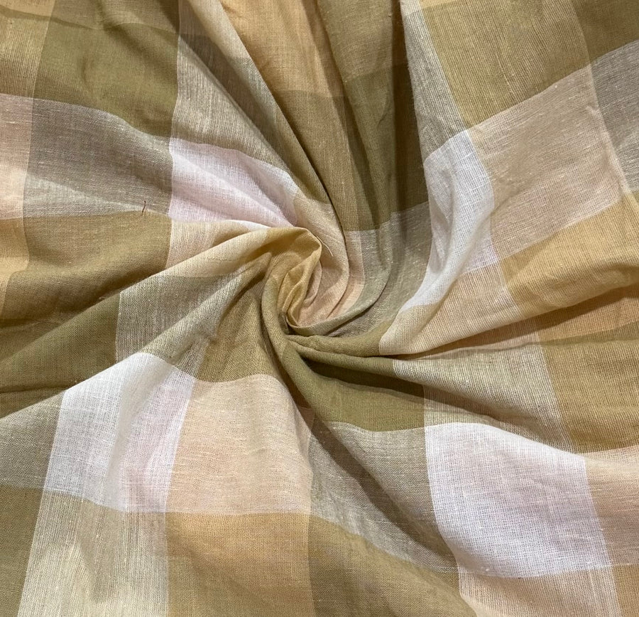 Beige Checks dress