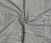 Black Patch Cotton Oversized Shirt