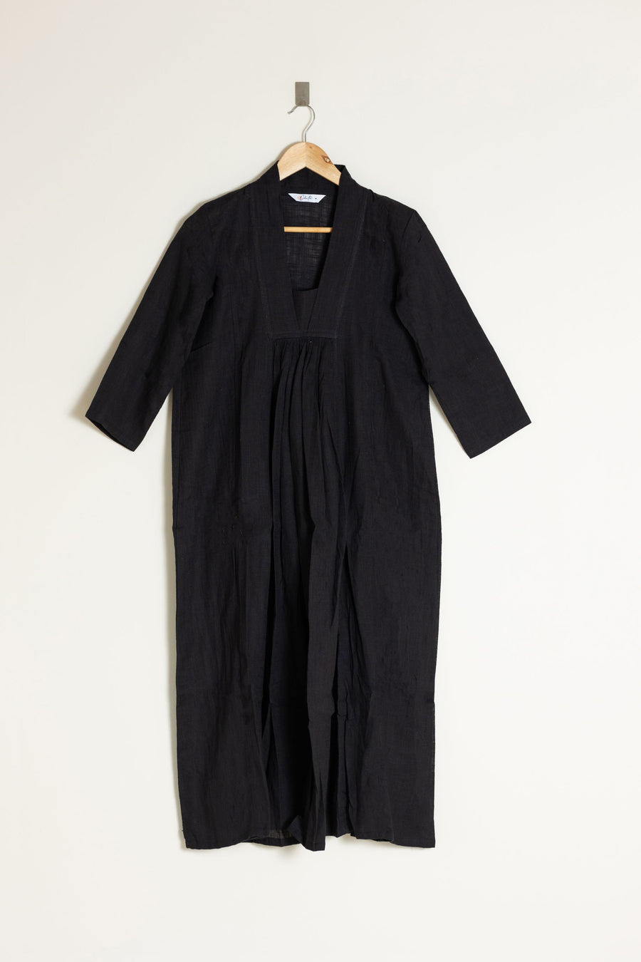 Black A-Line Kurta