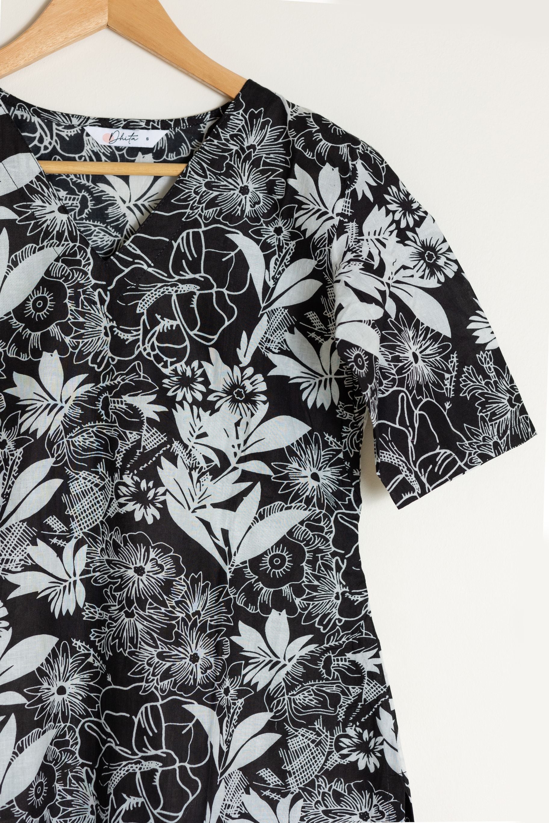 Black Floral Co-Ords