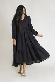 Black Panel Dress